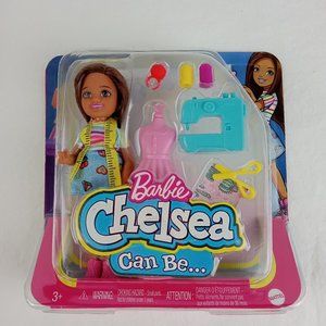 New BARBIE CHELSEA Can Be Fashion Designer Career Sewing machine Accessories